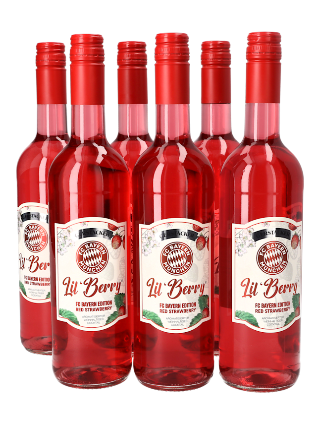 Lil’Berry Red Strawberry 6er-Set 0,75 l 1