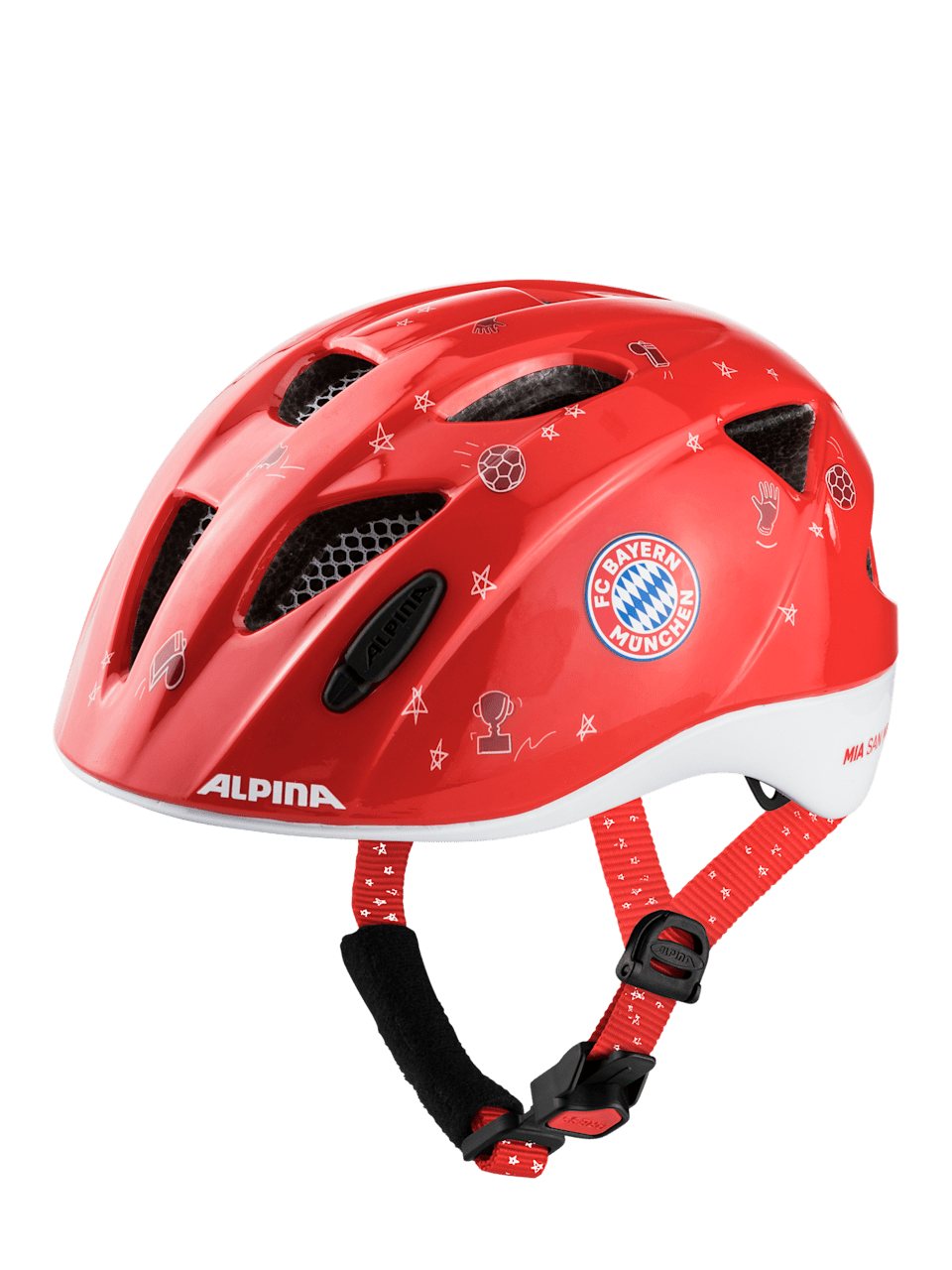 Kids FC Bayern Ximo cicycle helmet 1