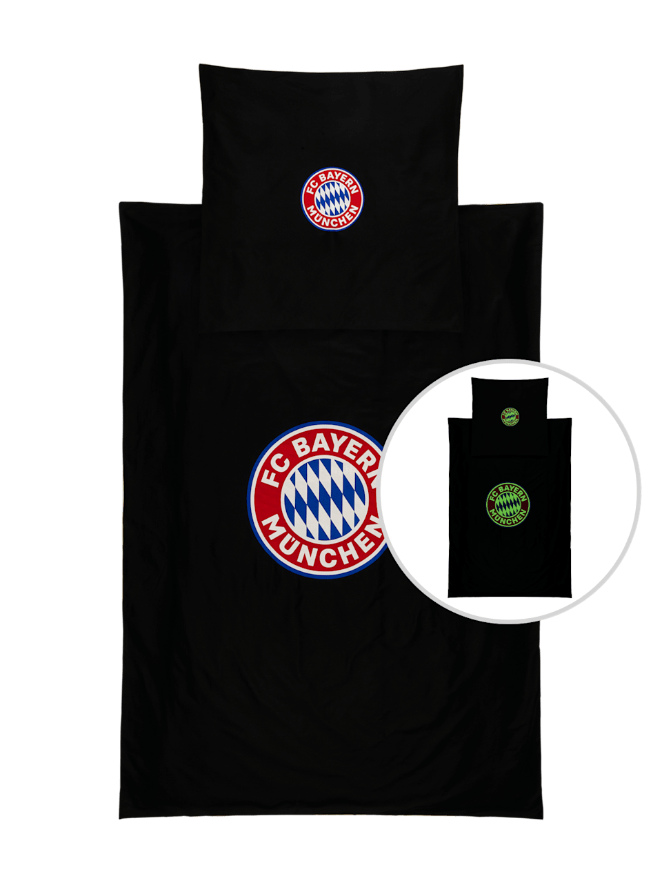 Arena glow in the dark bed linen 1