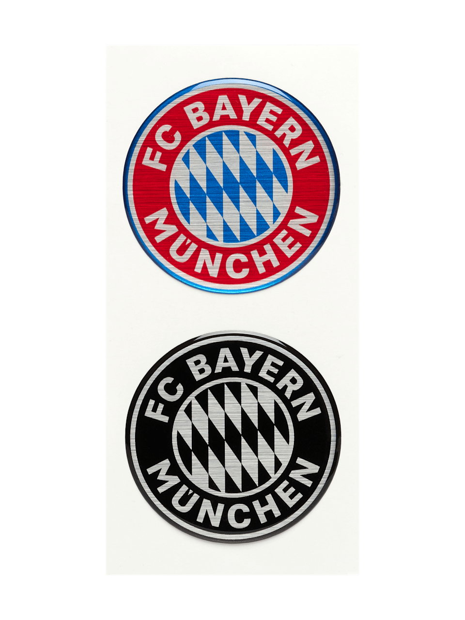 3D Aufkleber Logo 2er Set 1