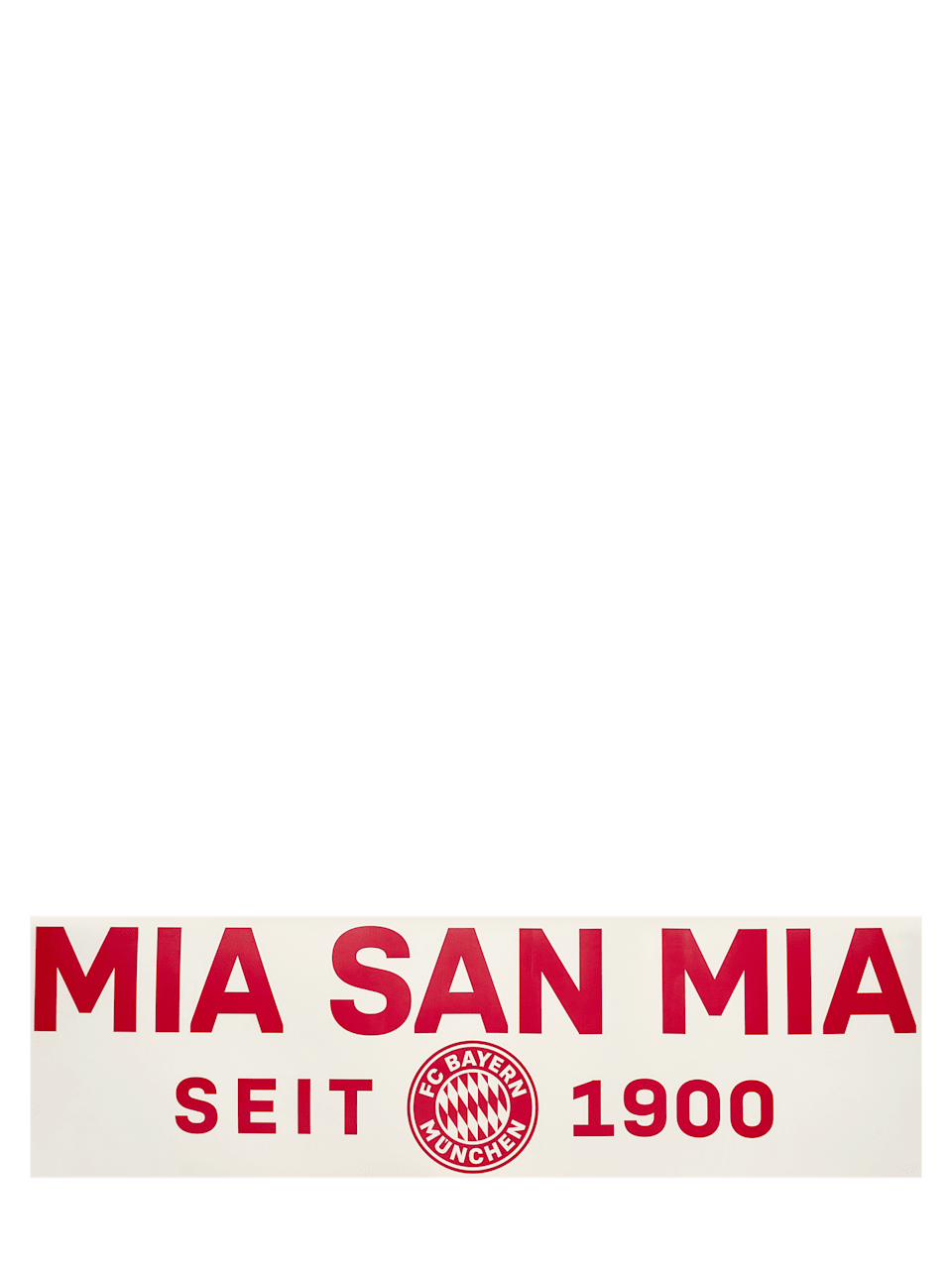 Rear window sticker Mia san mia 1