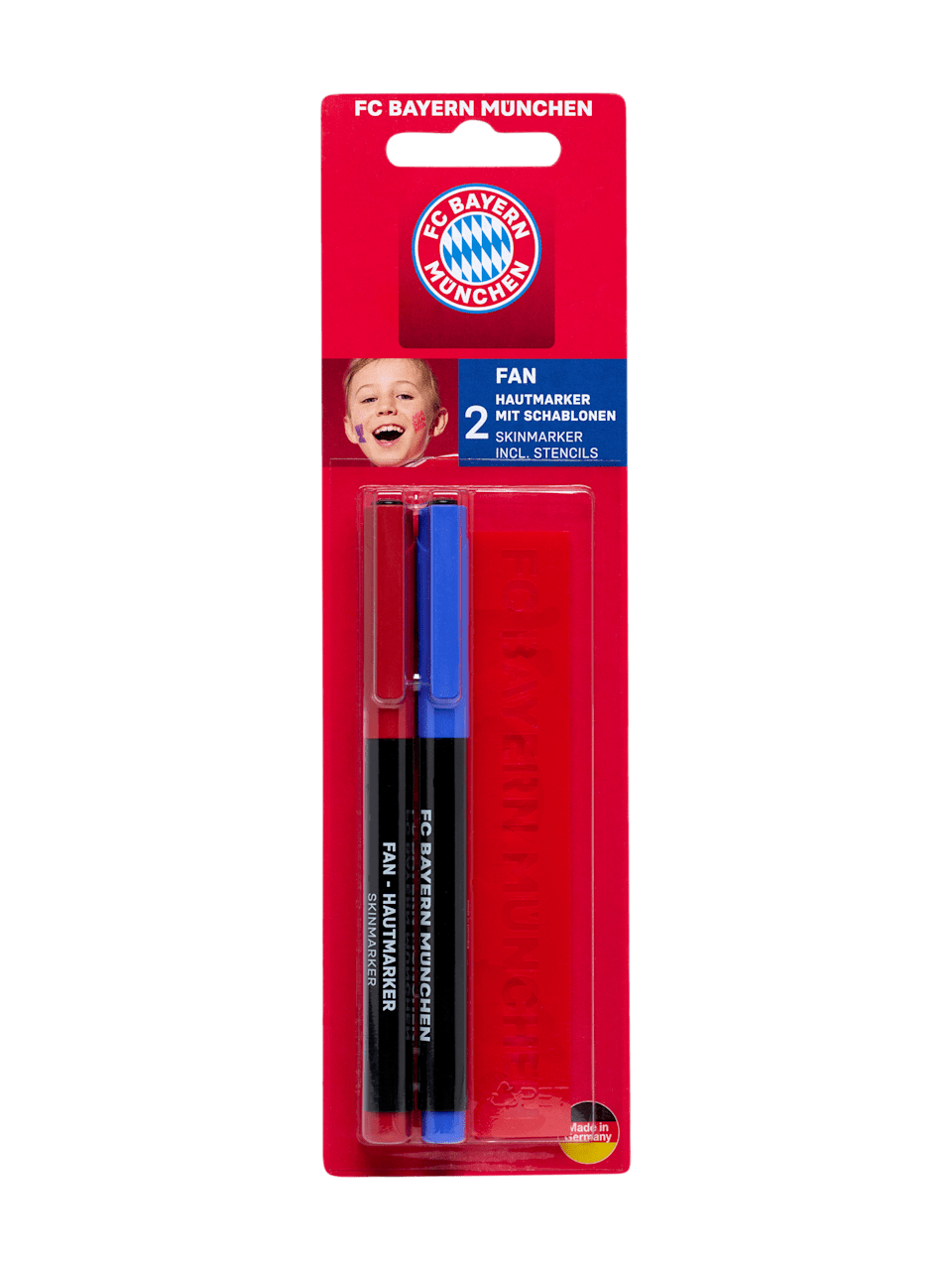 Bambini Fan Hautmarker 2er-Set 1