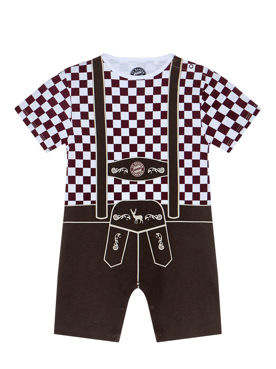 bambino Body con pantaloni in pelle 1