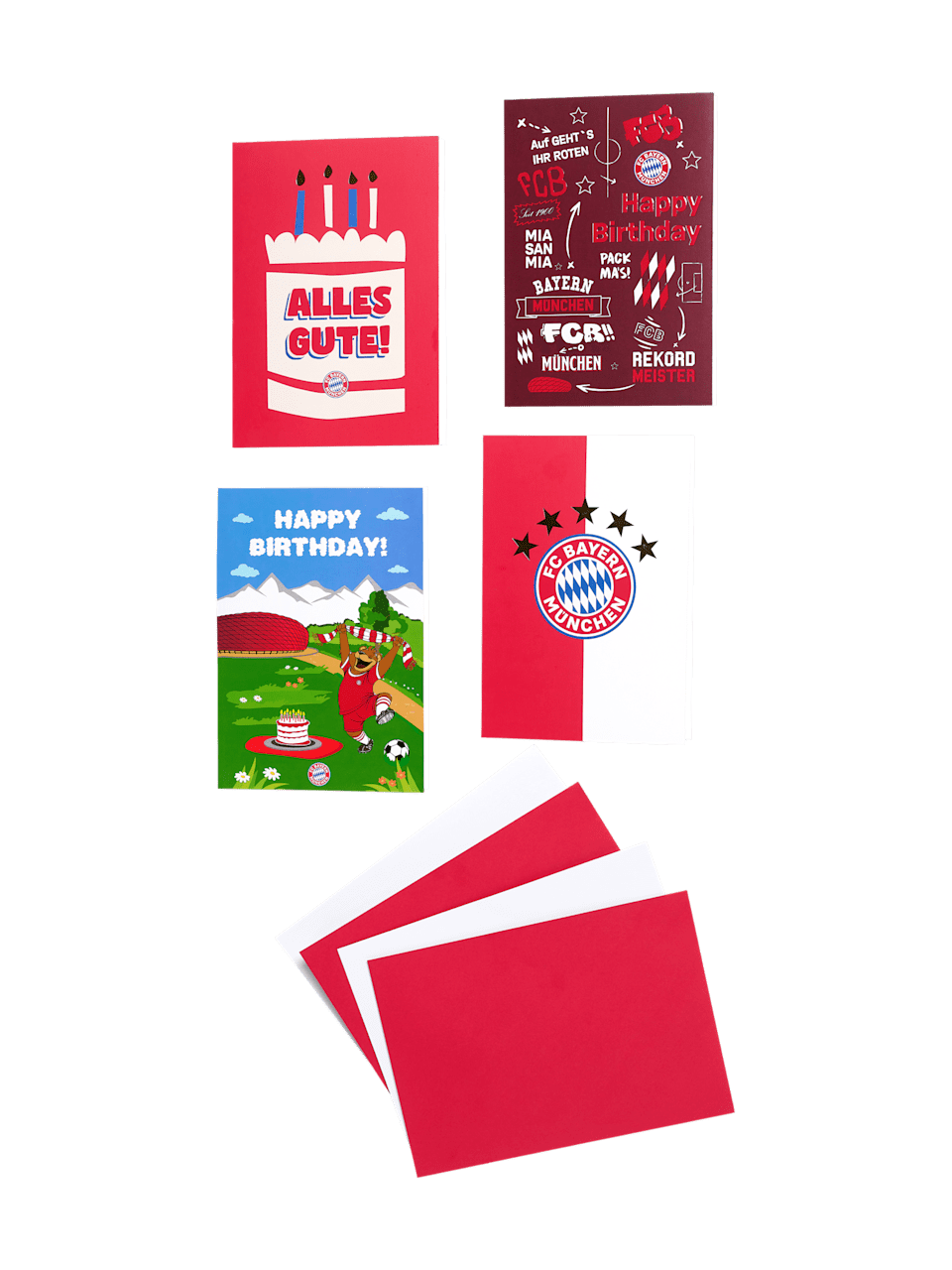 Kinder Grußkarte 4er Set 1