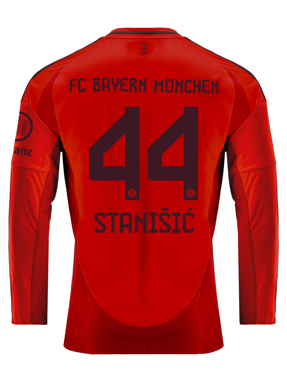 Josip Stanišić Uomini Maglia a Maniche Lunghe Casa 24-25 1