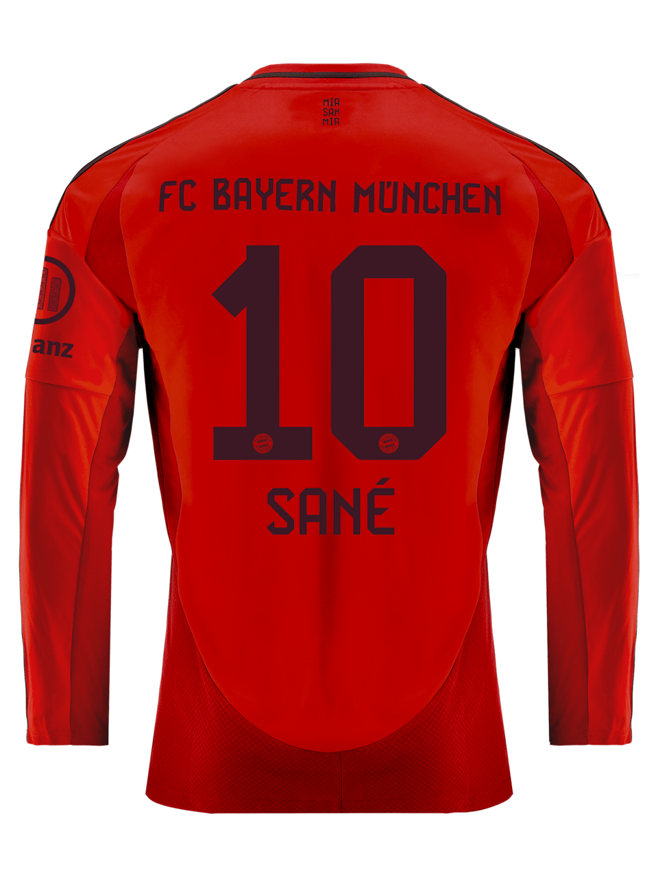 Leroy Sané Men Long Sleeve Jersey Home 24-25 1