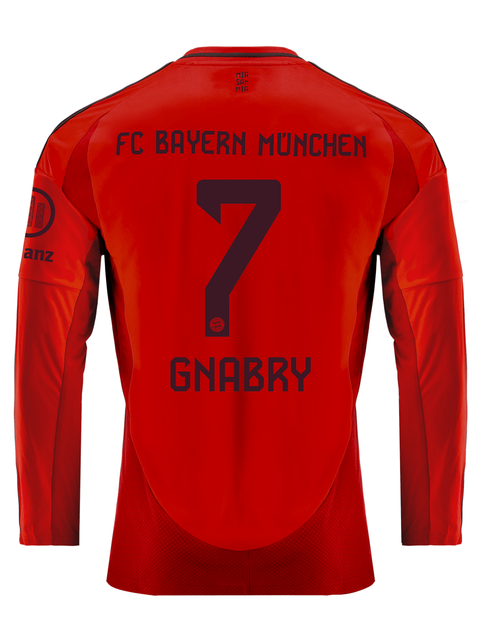 Serge Gnabry Herren Langarm Trikot Home 24-25 1