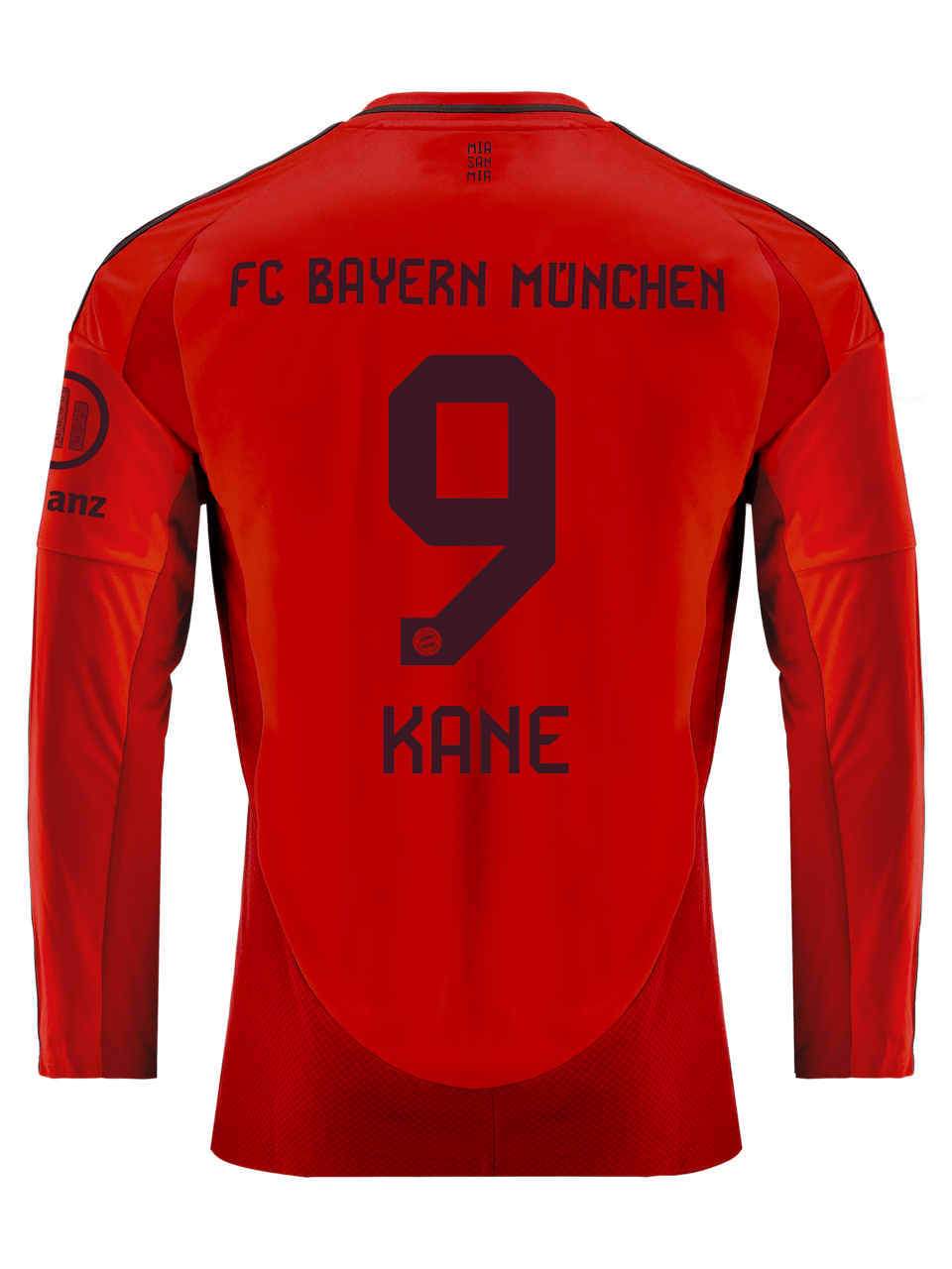 Harry Kane Men Long Sleeve Jersey Home 24-25 1