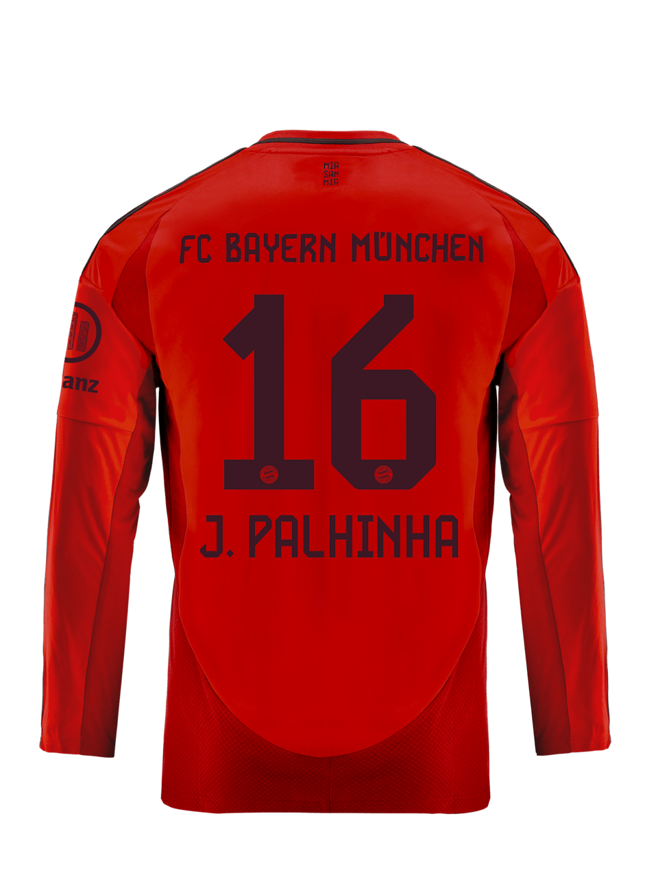 João Palhinha Kinder Langarm Trikot Home 24-25 1