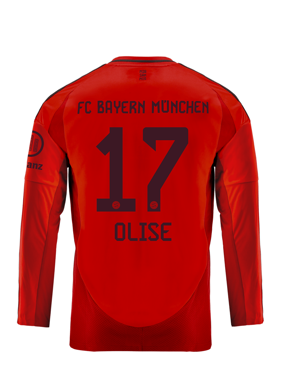 Michael Olise Bambini Maglia a Maniche Lunghe Casa 24-25 1