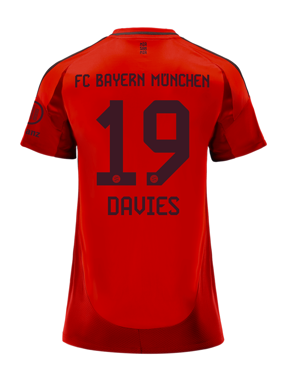Alphonso Davies Mujeres Camiseta Home 24-25 1