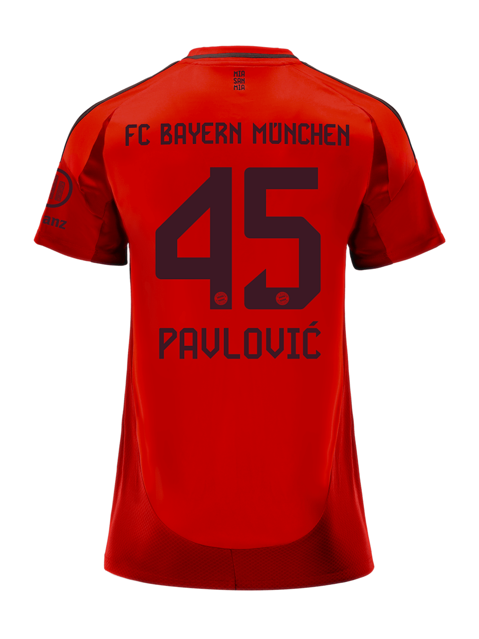 Aleksandar Pavlović Mujeres Camiseta Home 24-25 1
