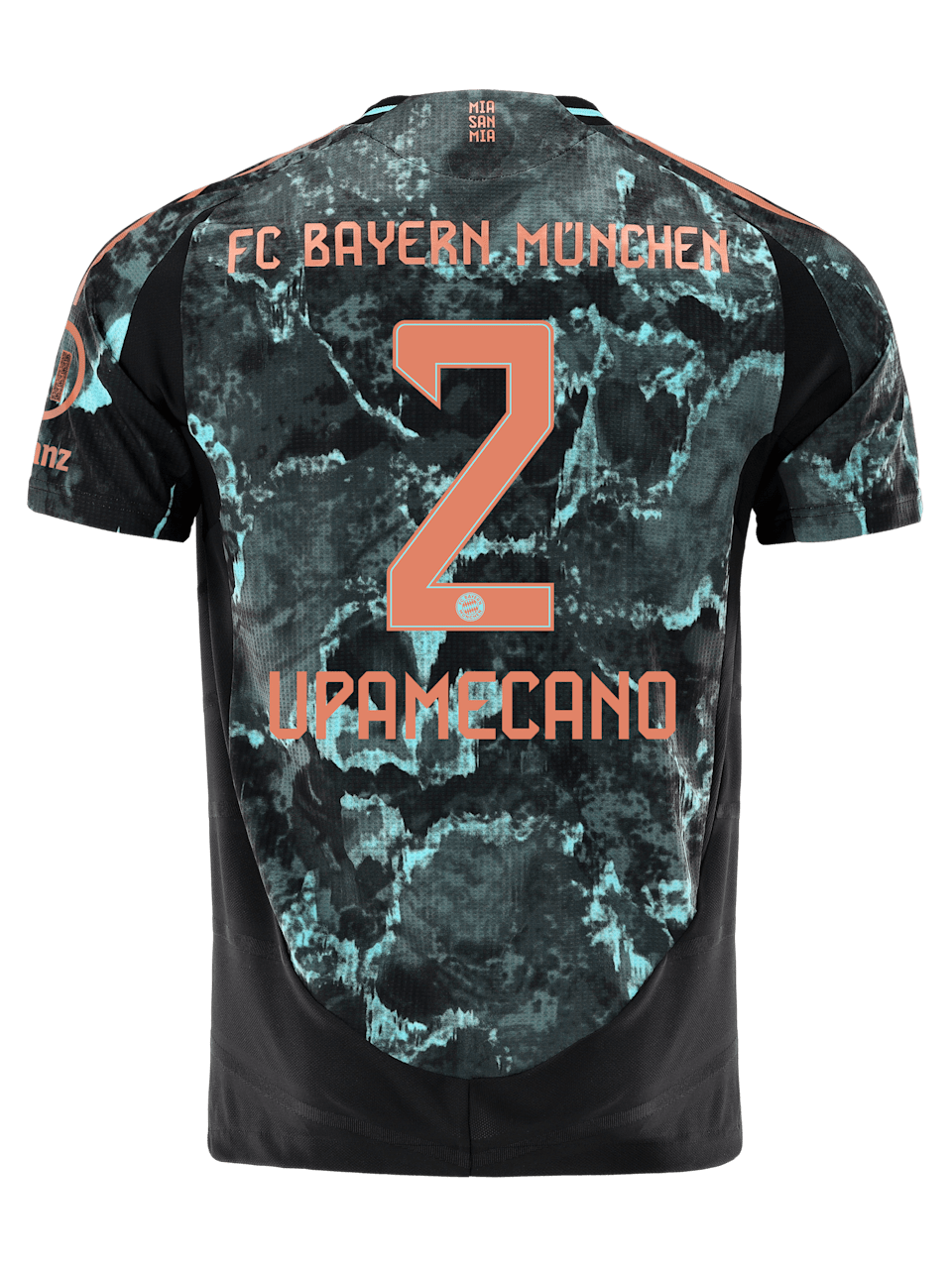 Dayot Upamecano Men Authentic Jersey Away 24-25 1