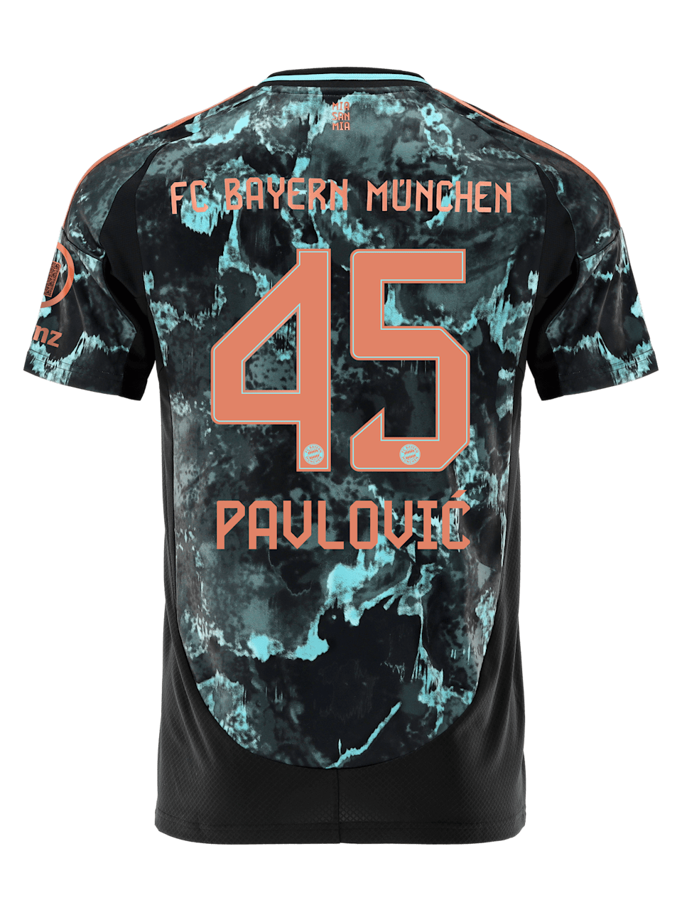 Aleksandar Pavlović Men Jersey Away 24-25 1