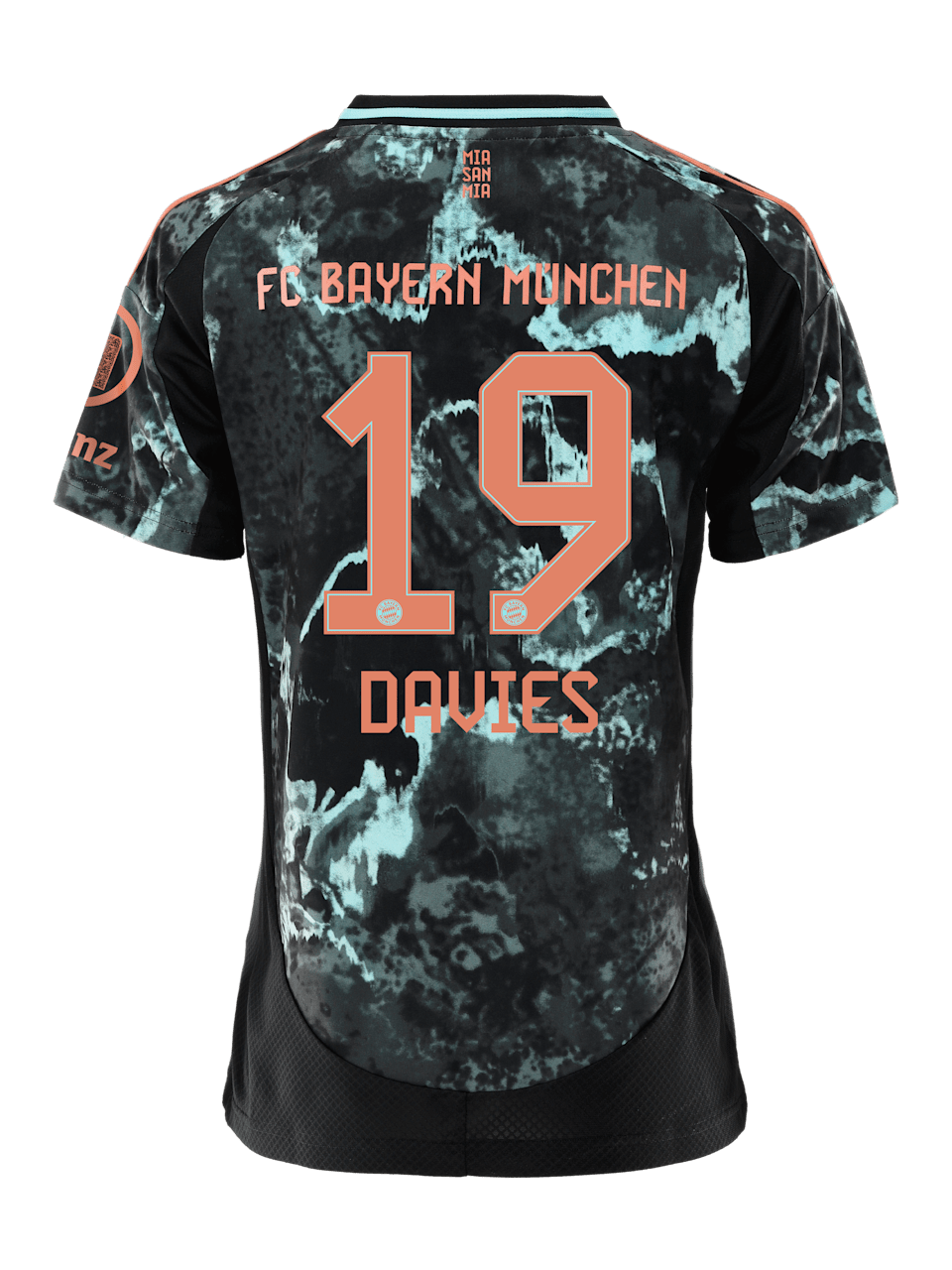 Alphonso Davies Donne Maglia da Trasferta 24-25 1