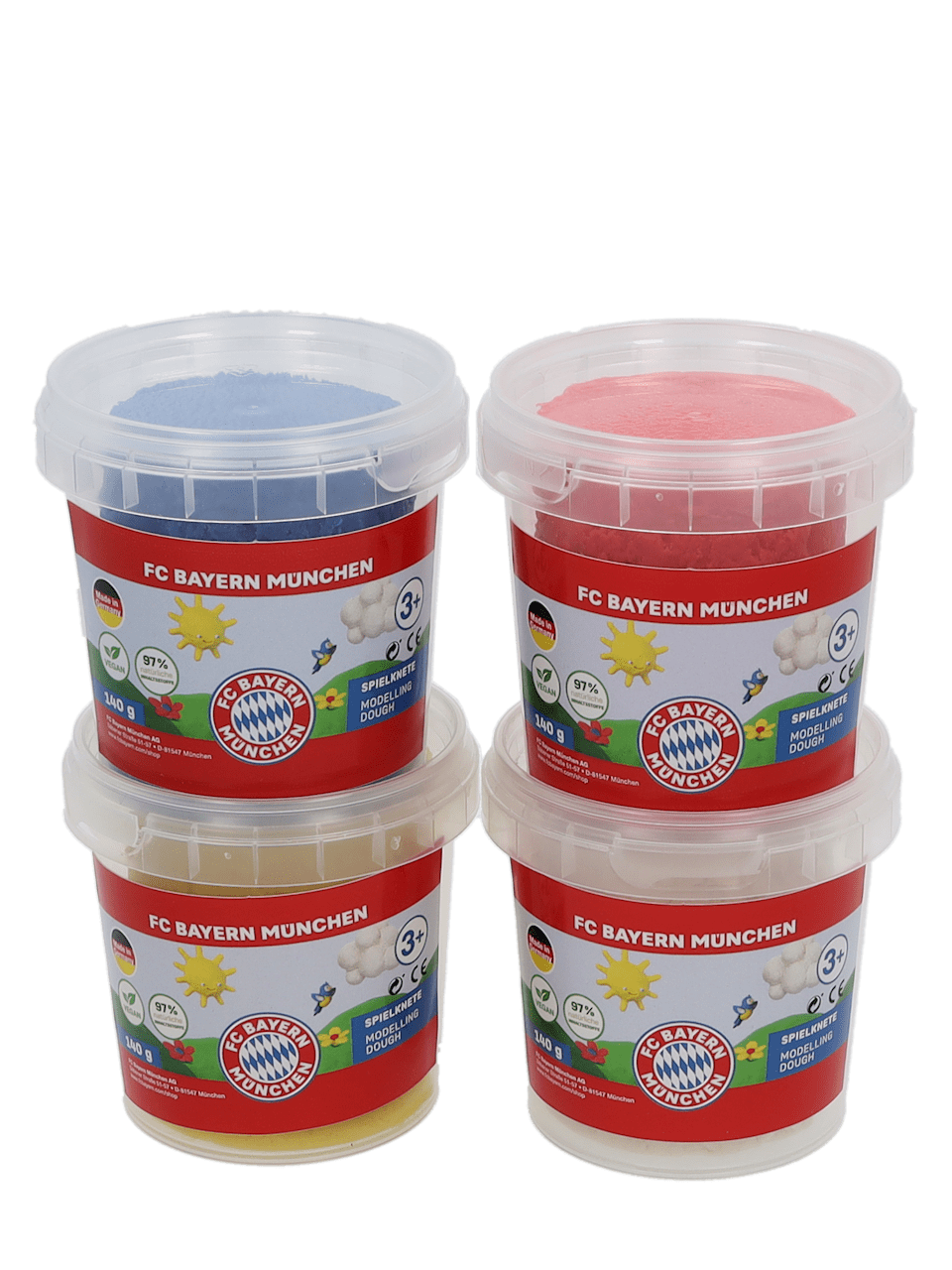 Kinder Spielknete 4er-Set 1