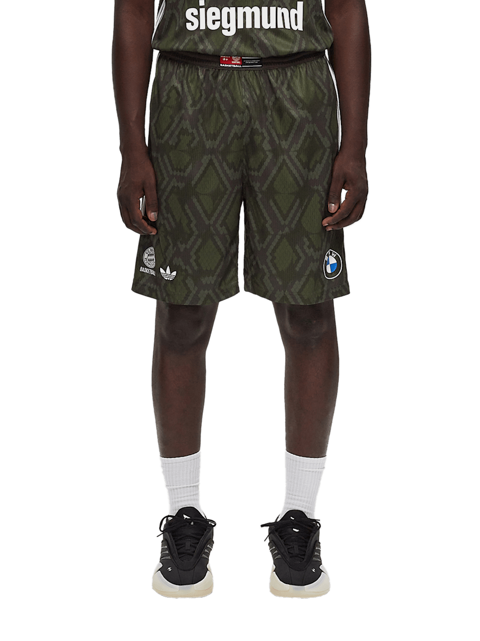 Uomini Basketball Authentic Short Garden 24-25 1