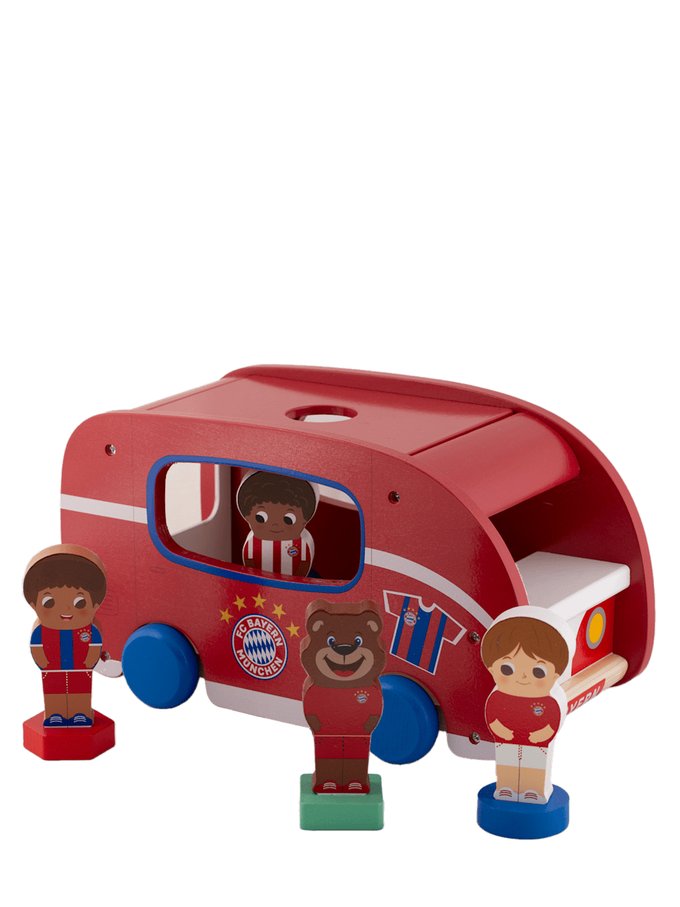 Holz 2 in 1 Spielzeugbus 1