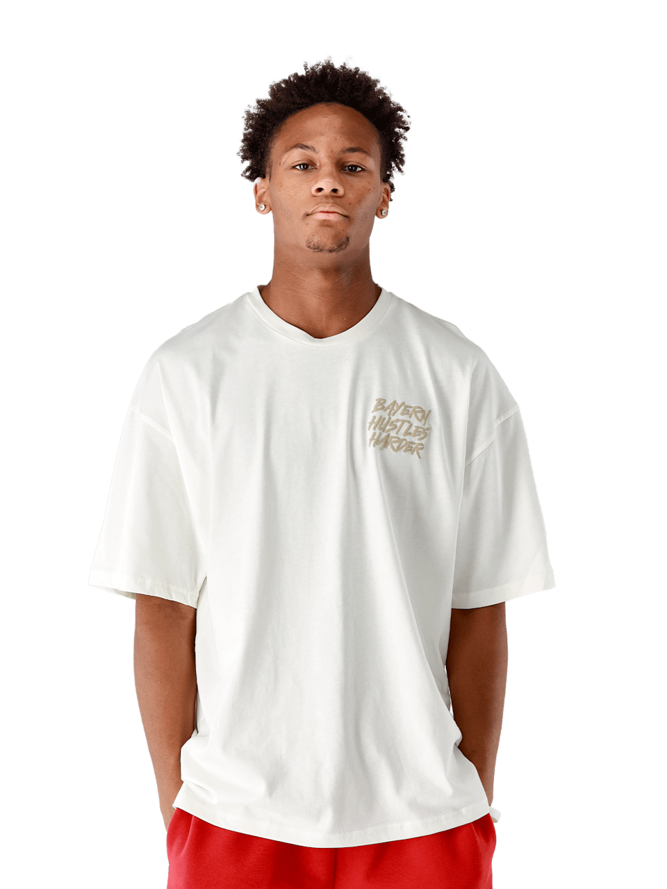 Men T-Shirt Hustles Harder 1