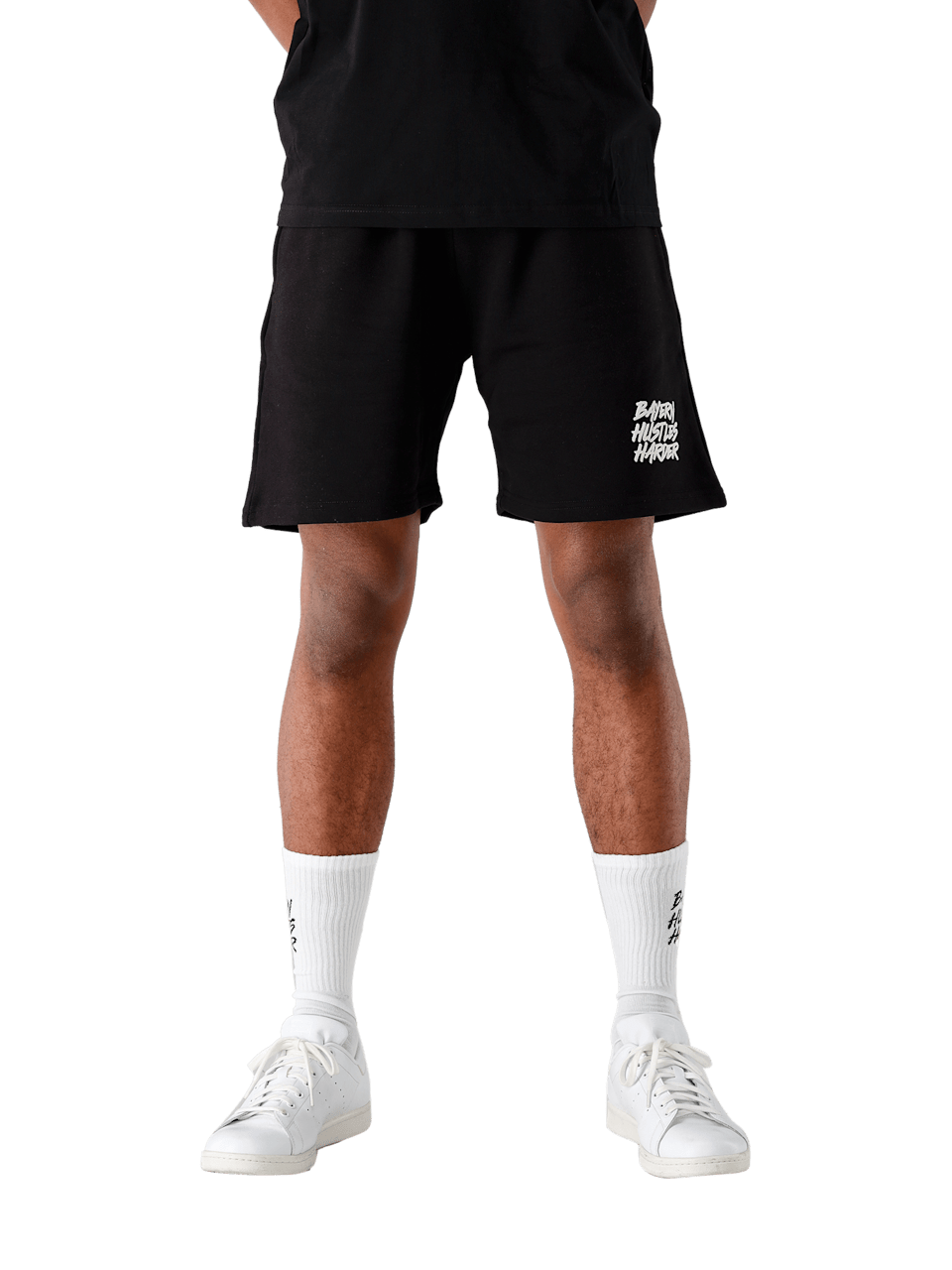 Herren Sweatshort Hustles Harder 1