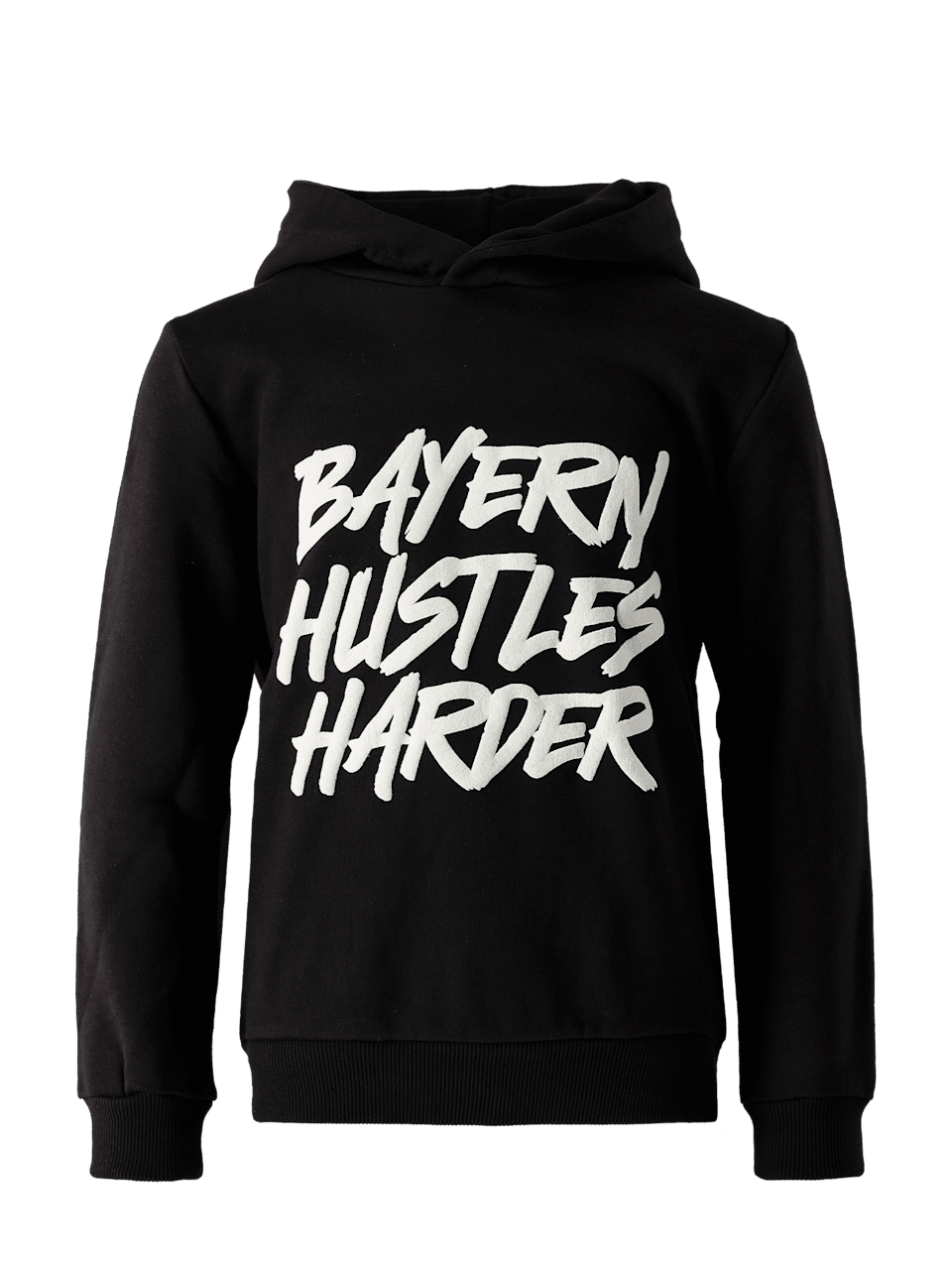 Kids Hoodie Hustles Harder 1