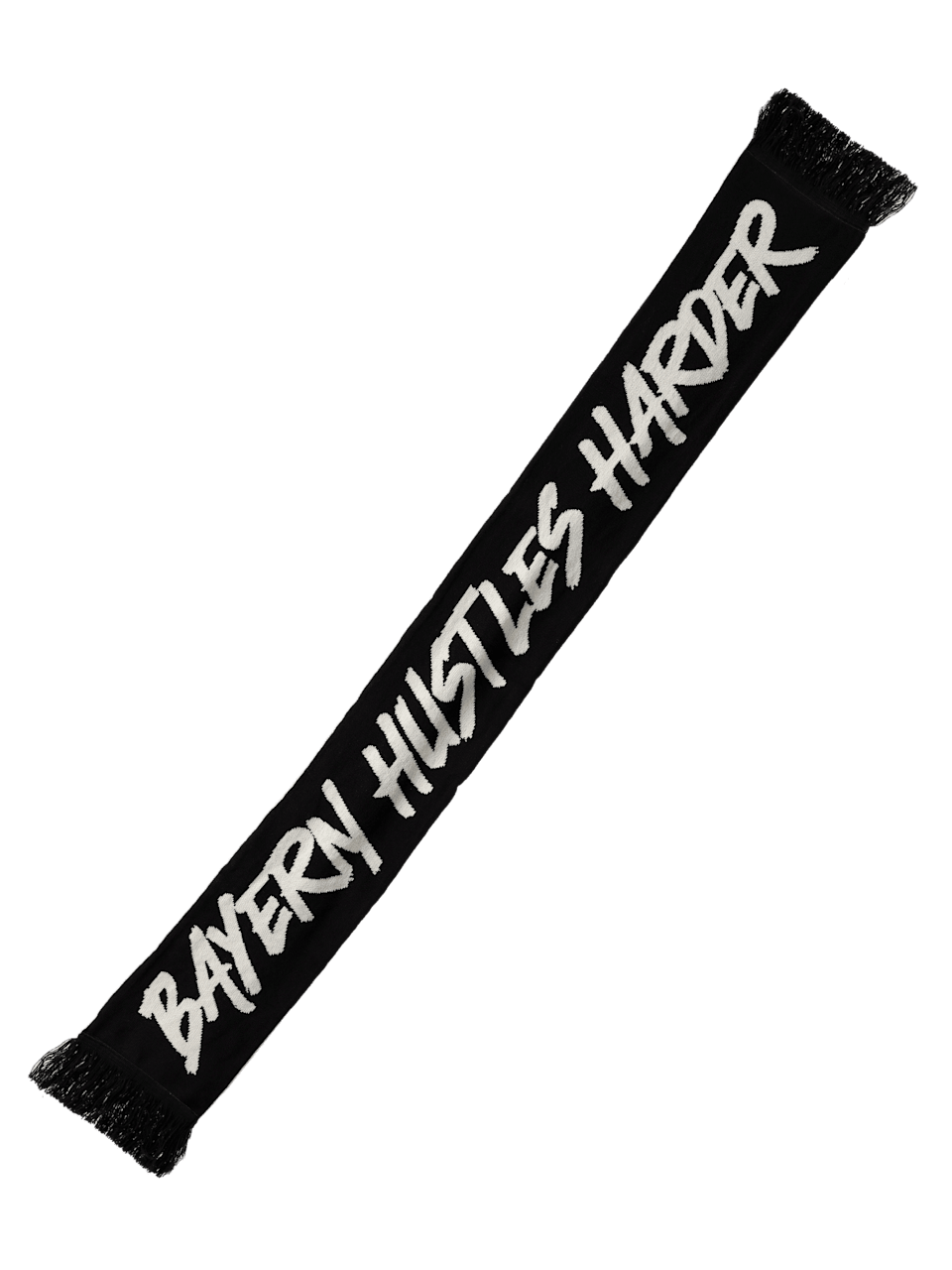Unisex Knitted scarf Hustles Harder 1
