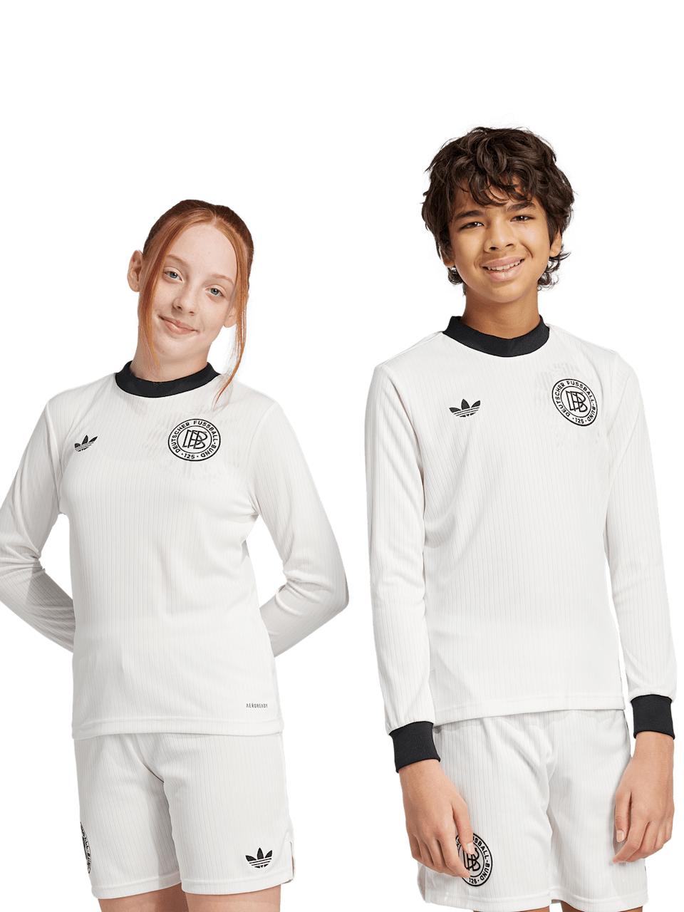 Kids Langarmtrikot DFB Home 125 Jahre 1