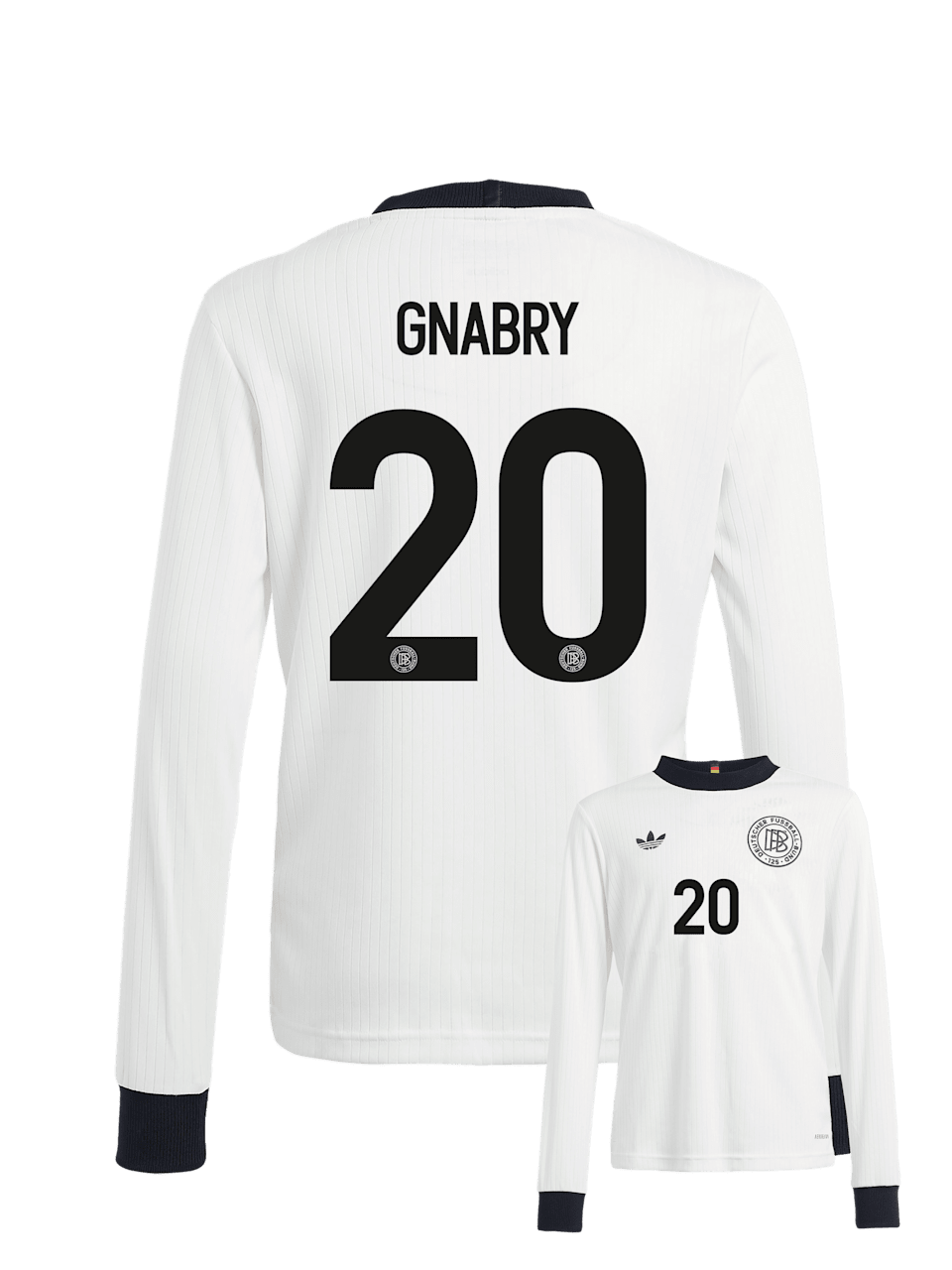 Kids Langarmtrikot DFB Home 125 Jahre 1