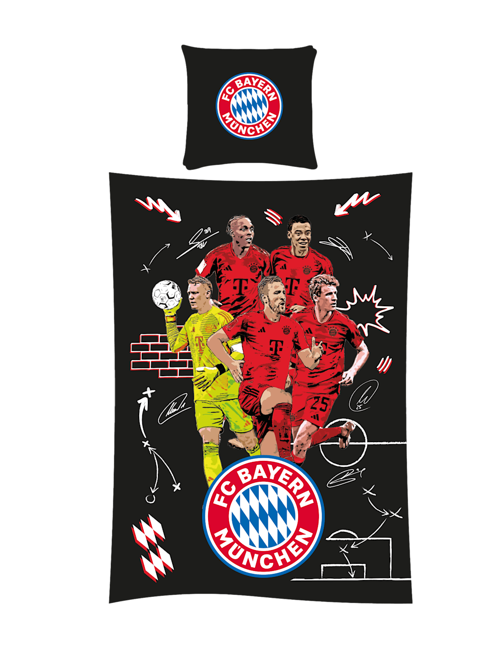 Unisex Bettwäsche Player 2024-25 1