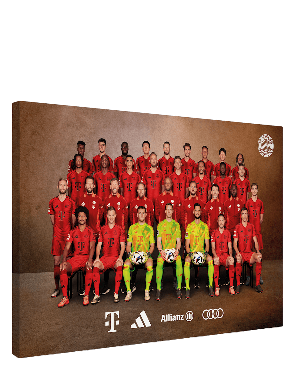 Leinwand Mannschaftsfoto 2024-25 1