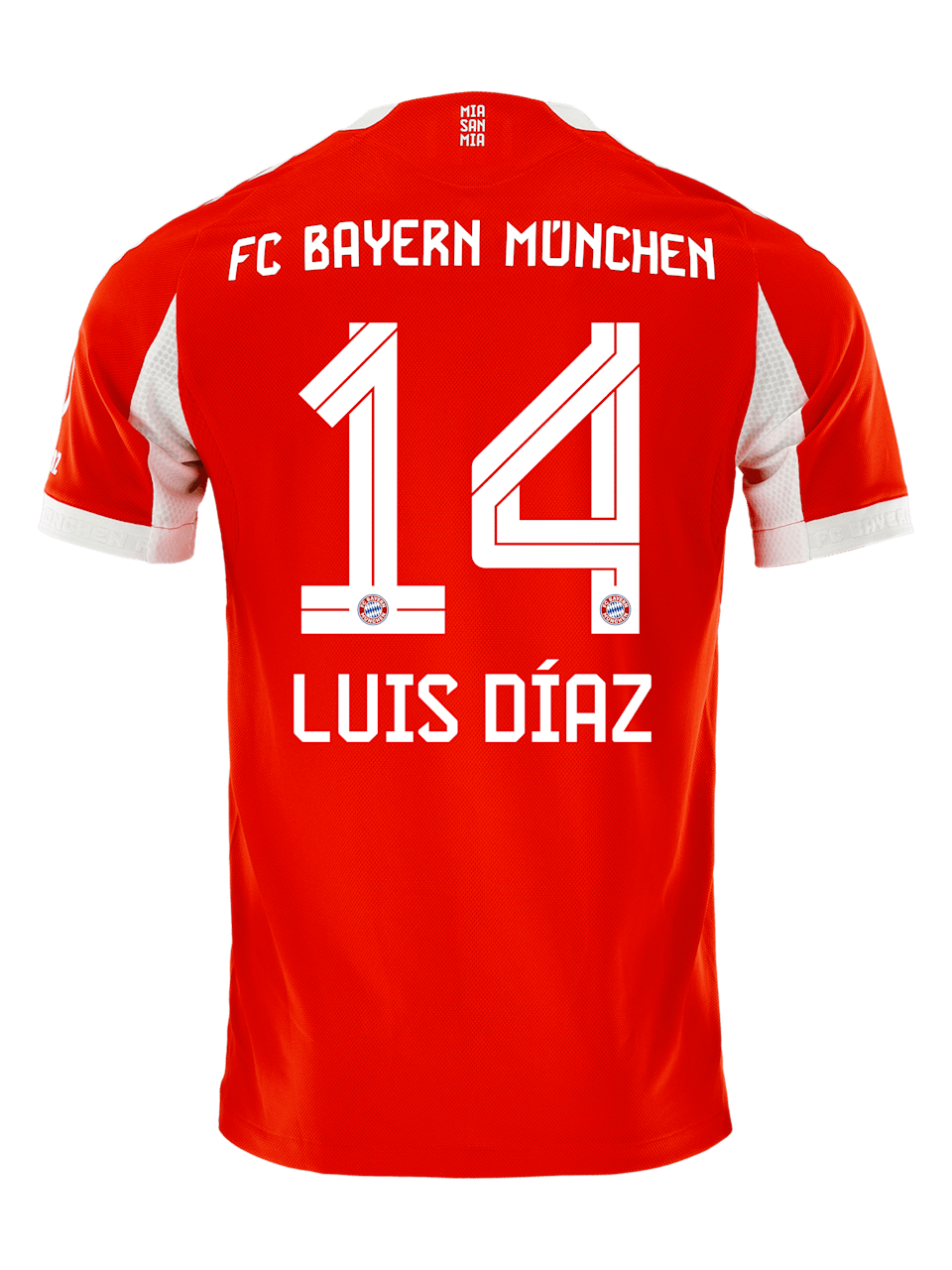 Luis Díaz Uomini Maglia Autentica da Casa 25-26 1
