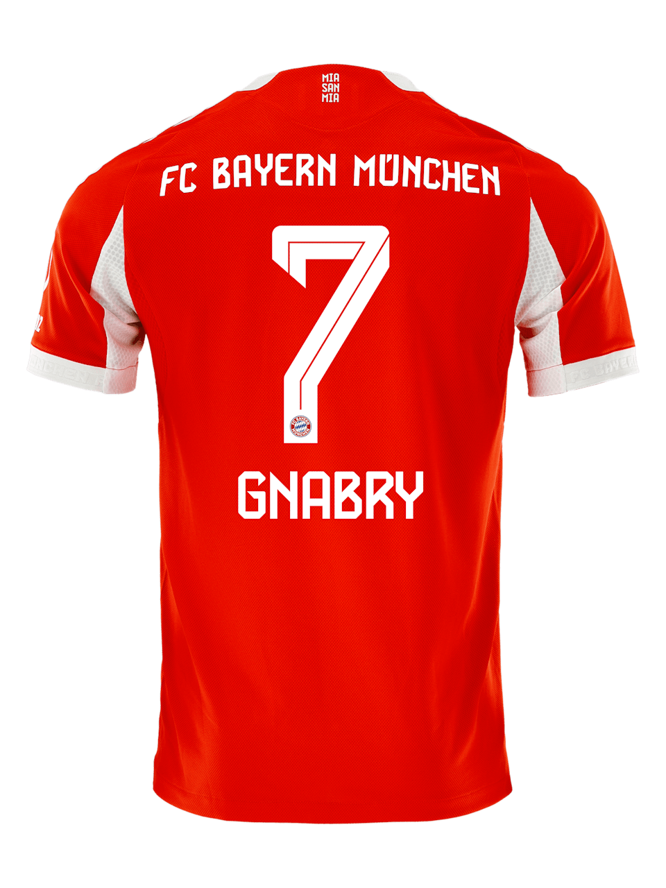 Serge Gnabry Uomini Maglia Autentica da Casa 25-26 1
