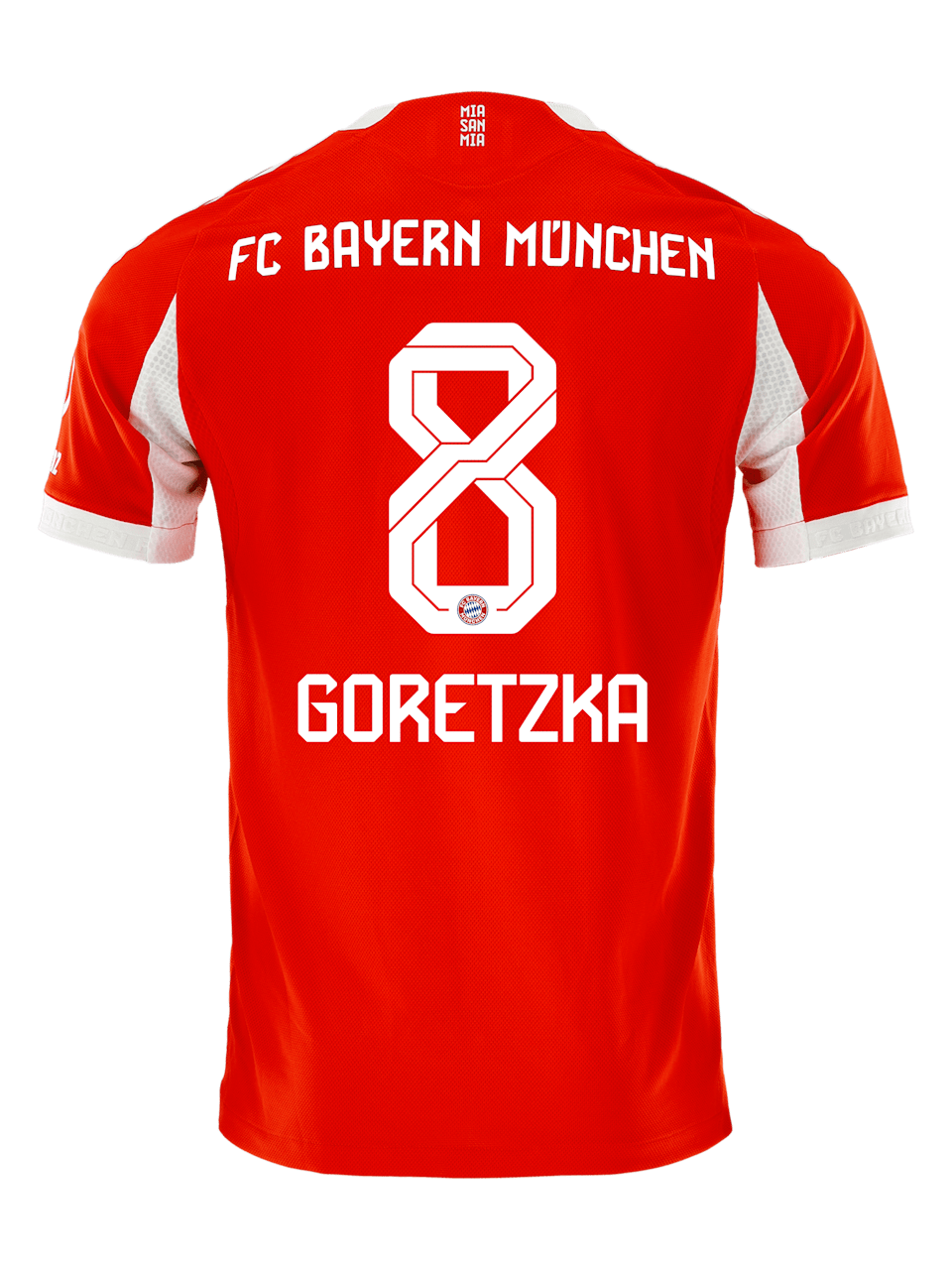 Leon Goretzka Uomini Maglia Autentica da Casa 25-26 1