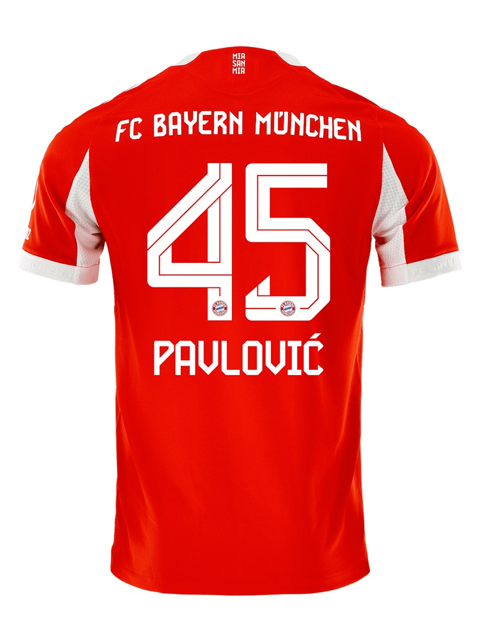 Aleksandar Pavlović Uomini Maglia Autentica da Casa 25-26 1