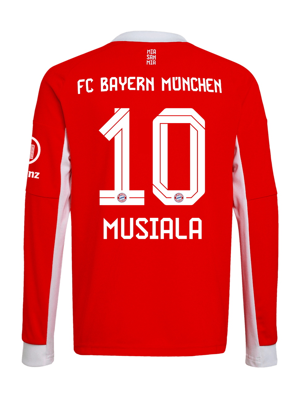 Jamal Musiala Herren Langarm Trikot Home 25-26 1