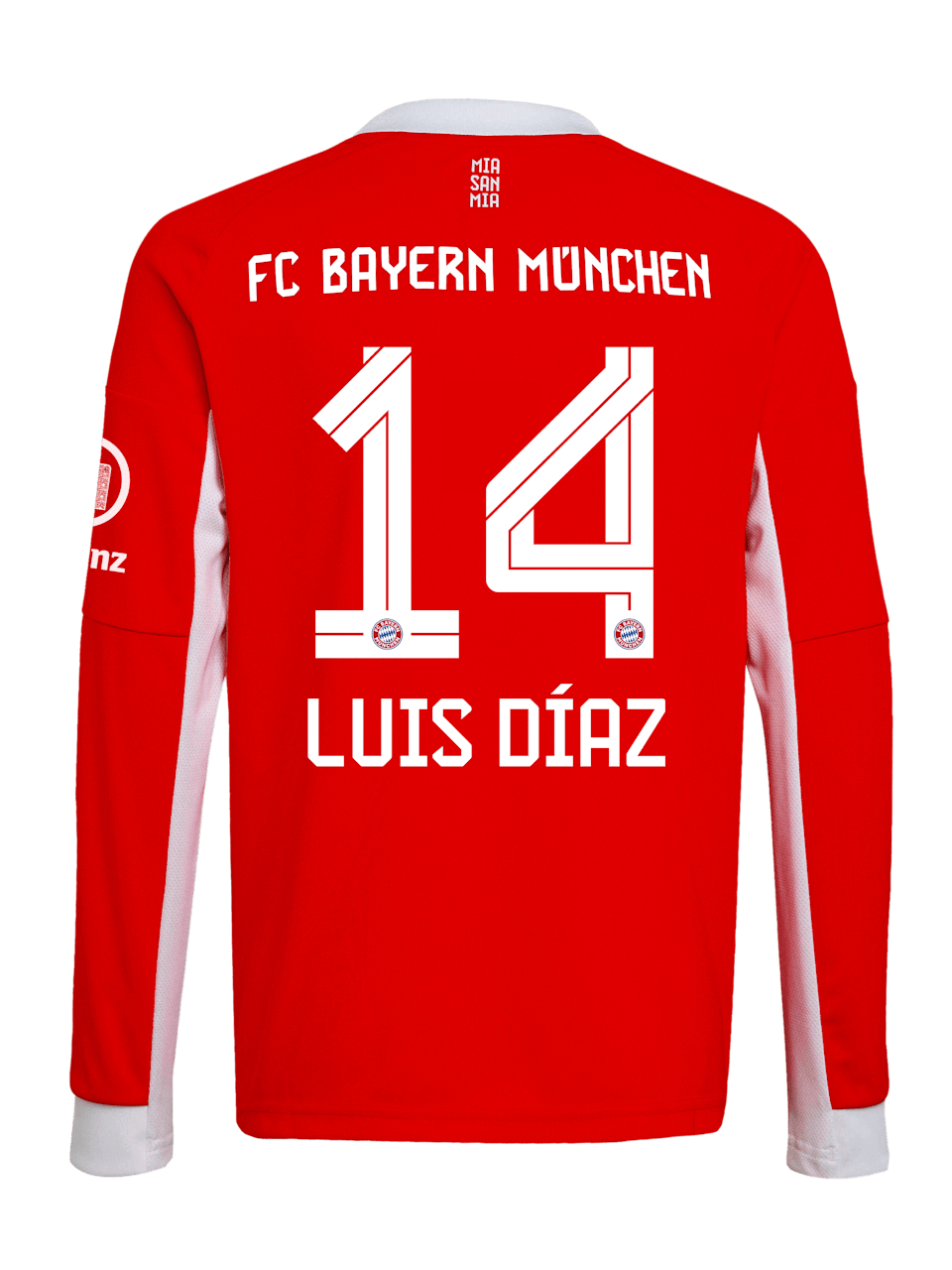 Luis Díaz Uomini Maglia a Maniche Lunghe Casa 25-26 1