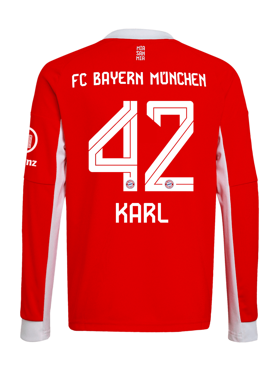 Lennart Karl Men Long Sleeve Home Jersey 25-26 1