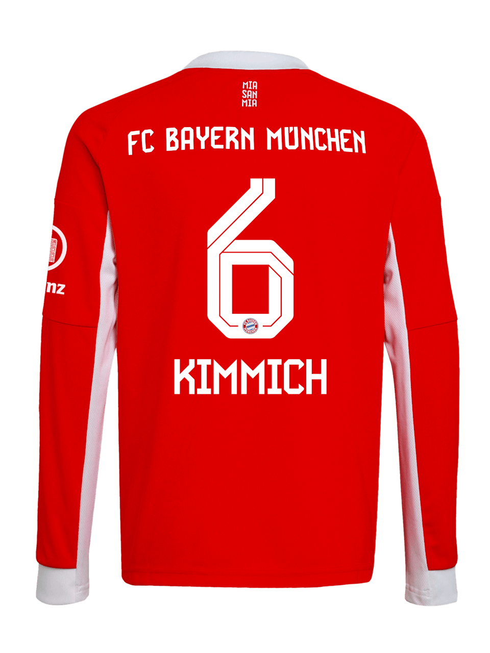 Joshua Kimmich Uomini Maglia a Maniche Lunghe Casa 25-26 1