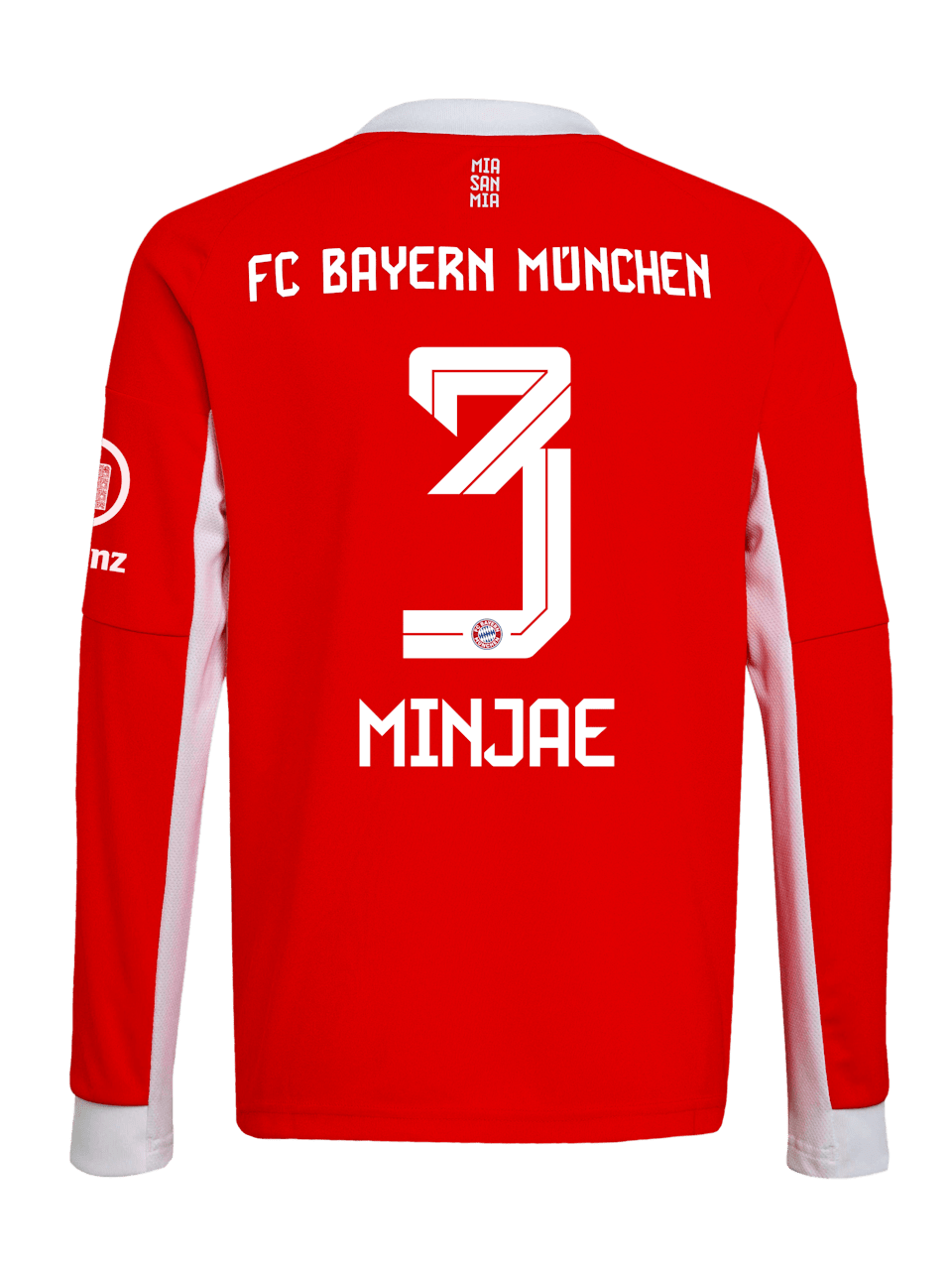 Minjae Kim Hombres Camiseta de Manga Larga Local 25-26 1