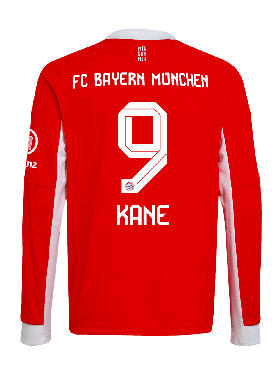 Harry Kane Men Long Sleeve Home Jersey 25-26 1