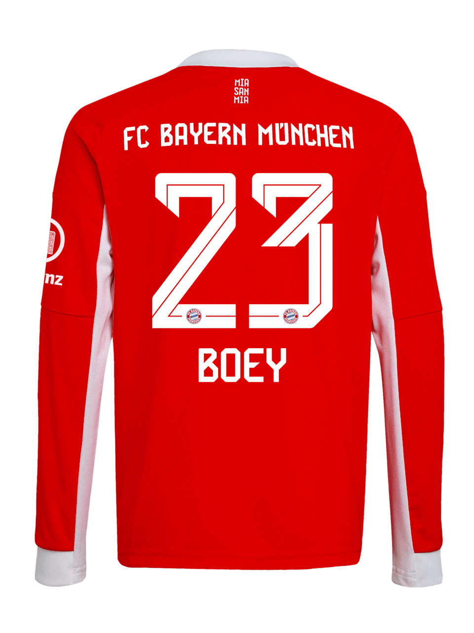 Sacha Boey Men Long Sleeve Home Jersey 25-26 1