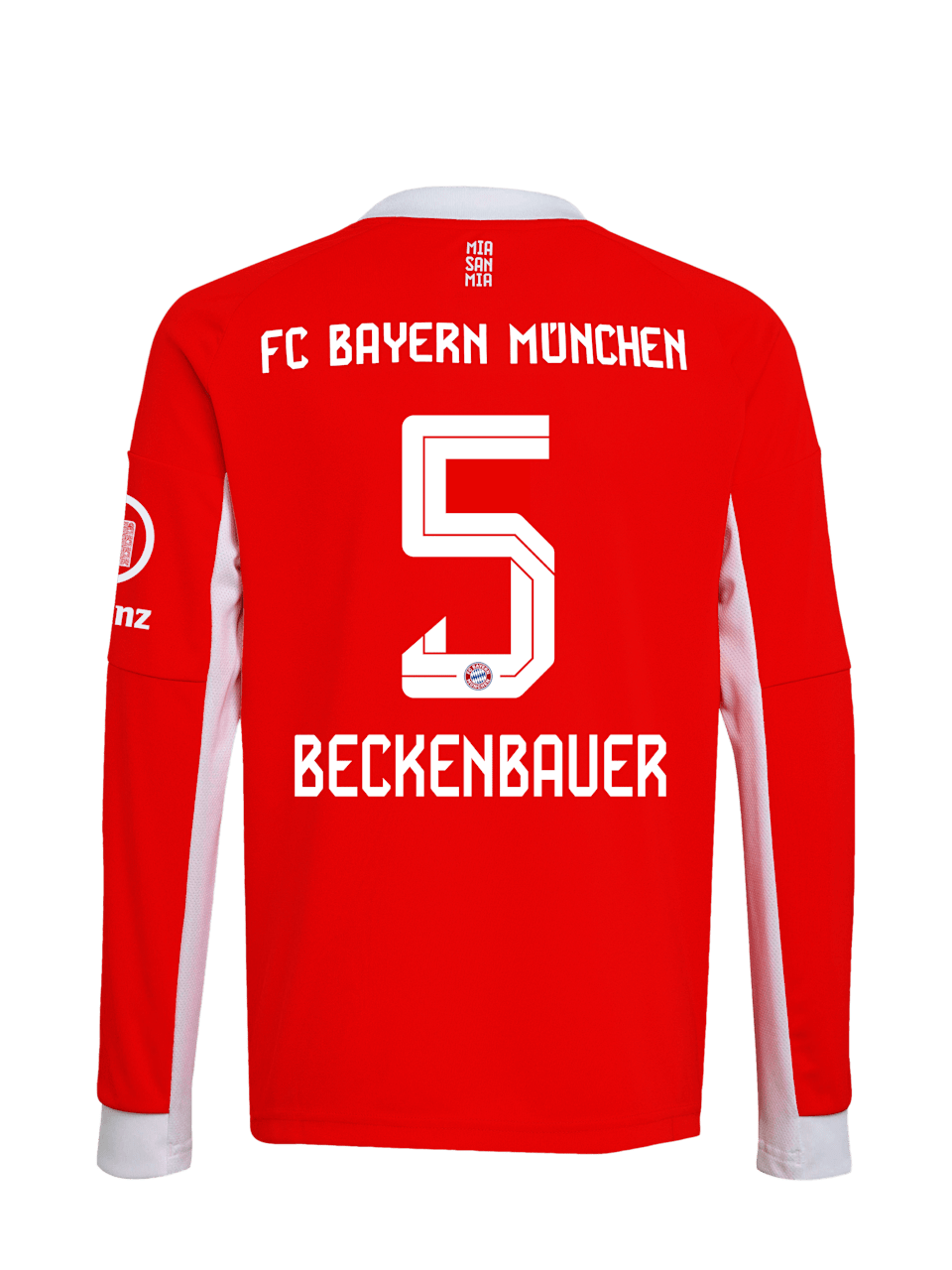 Franz Beckenbauer Kids Long Sleeve Home Jersey 25-26 1