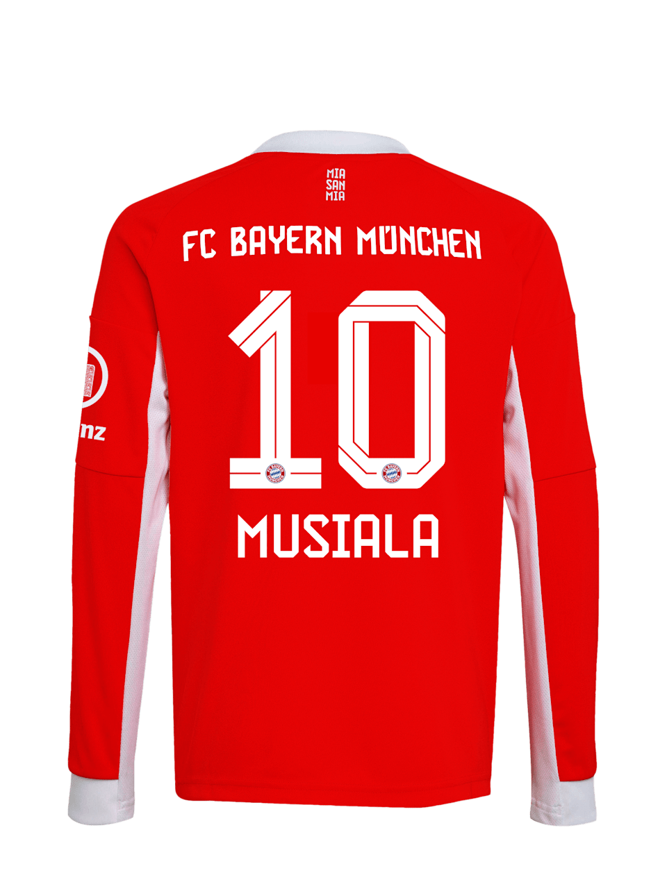 Jamal Musiala Kinder Langarm Trikot Home 25-26 1