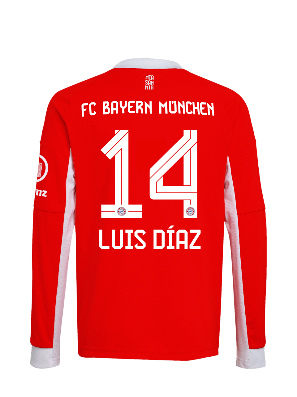 Luis Díaz Bambini Maglia a Maniche Lunghe Casa 25-26 1