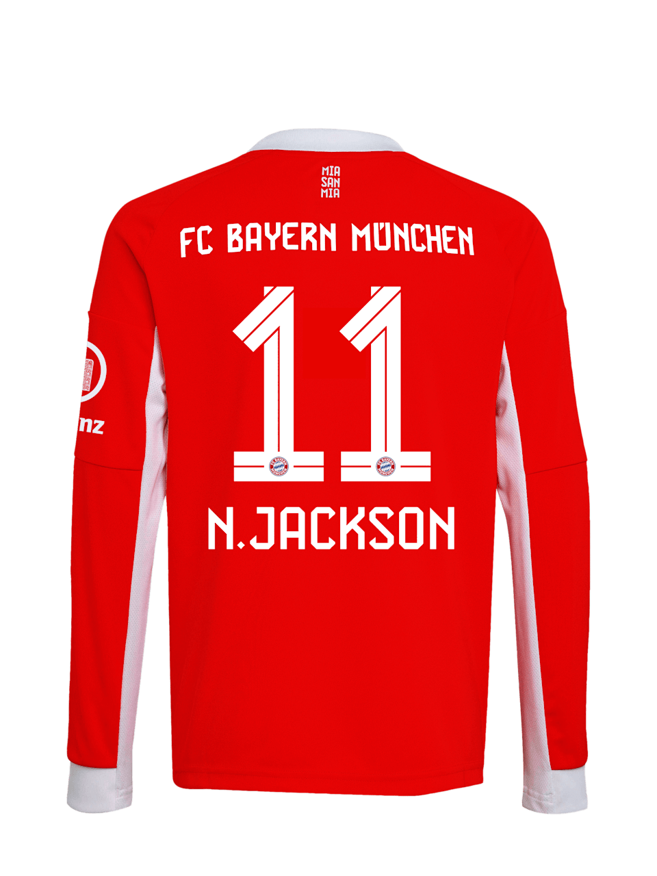 Nicolas Jackson Kids Long Sleeve Home Jersey 25-26 1