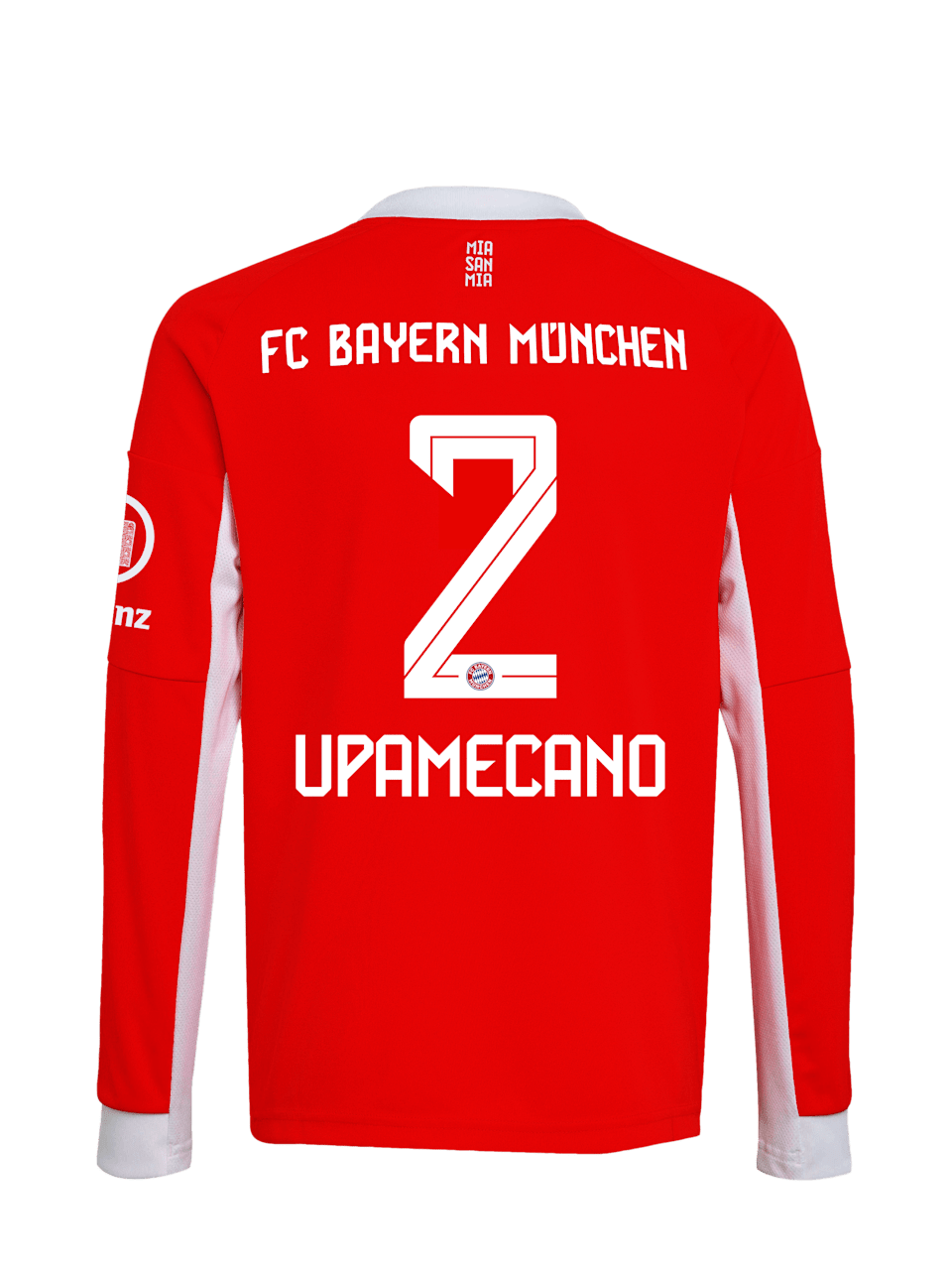 Dayot Upamecano Bambini Maglia a Maniche Lunghe Casa 25-26 1