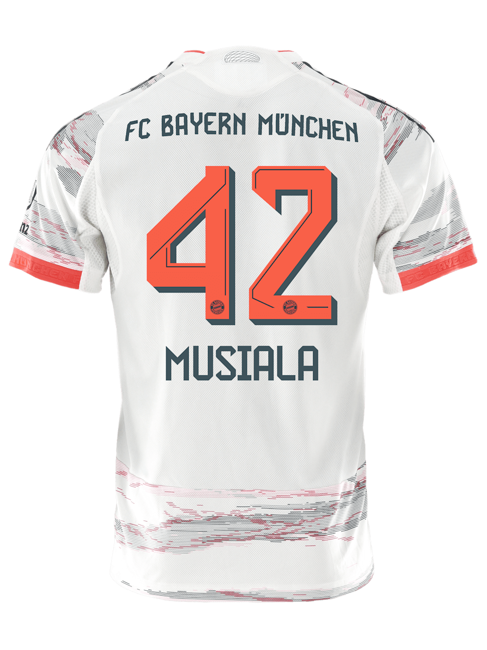 Jamal Musiala Men Authentic Away Jersey 25-26 1