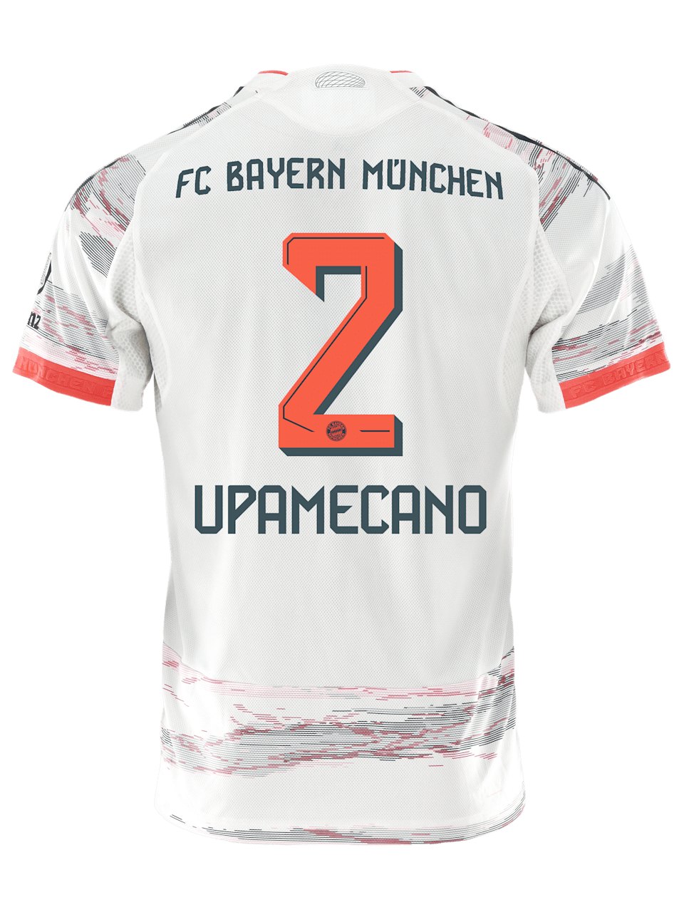 Dayot Upamecano Uomini Maglia Autentica da Trasferta 25-26 1