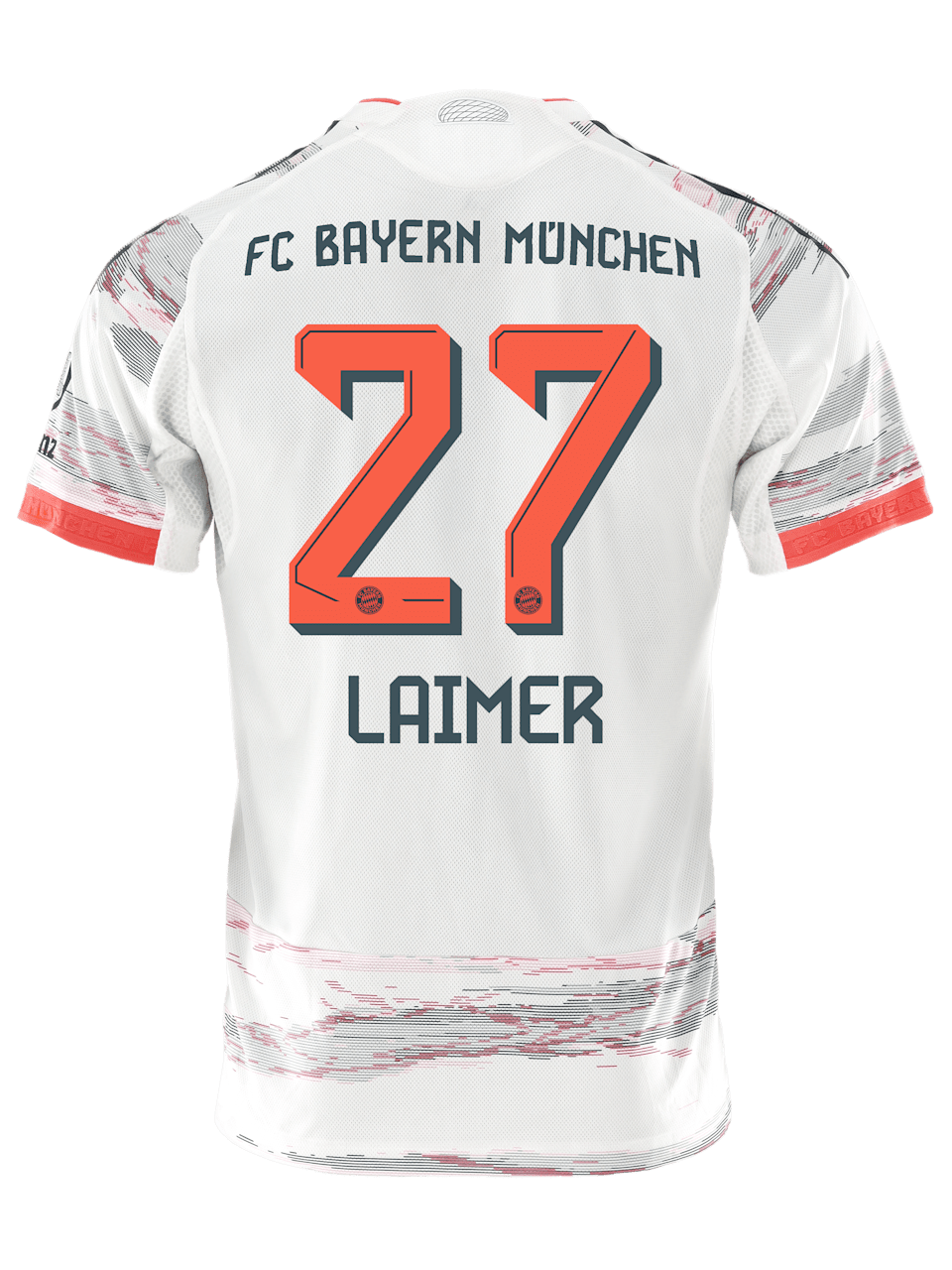 Konrad Laimer Uomini Maglia Autentica da Trasferta 25-26 1