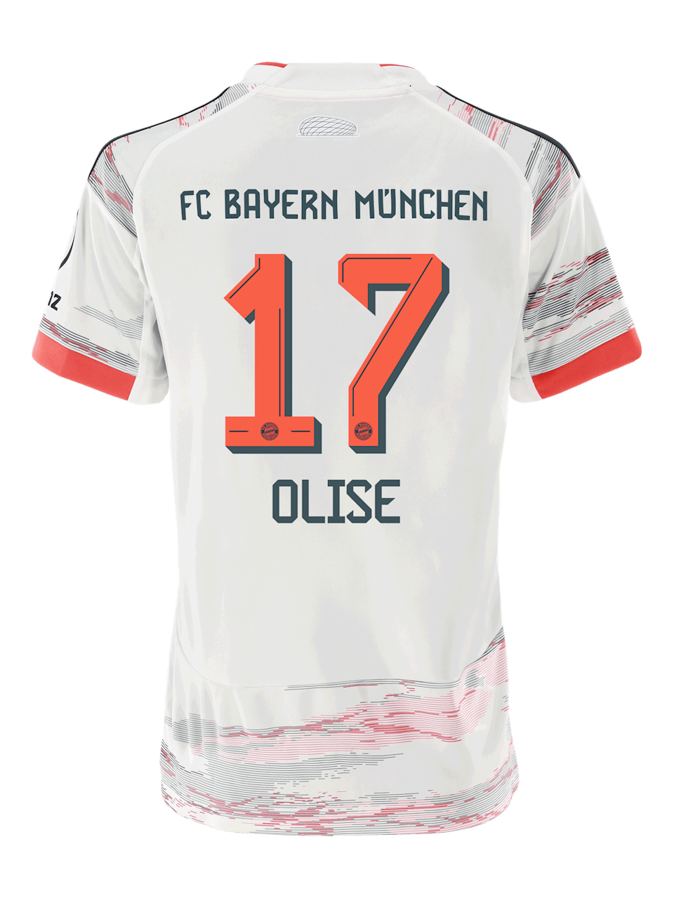 Michael Olise Donne Maglia da Trasferta 25-26 1